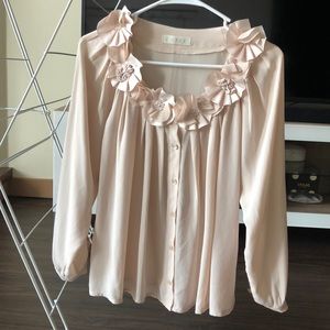 J. Lace | Women Chiffon Floral Blouse